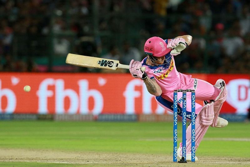 Ben Stokes hasn't had a great season so far. (Image courtesy: BCCI/iplt20.com)